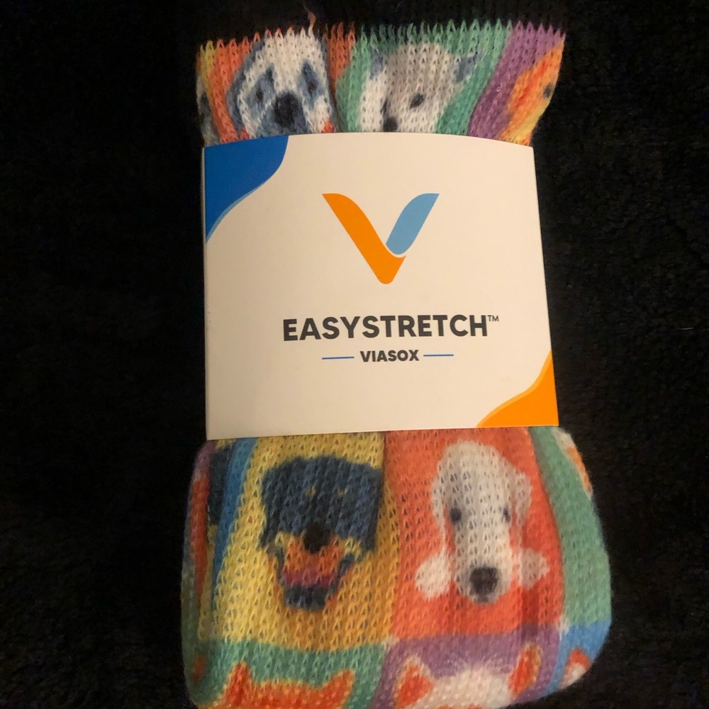 Viasox EasyStretch L/XL knee high socks